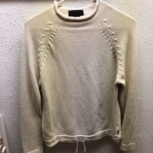 New heavy cream sweater RALPH LAUREN